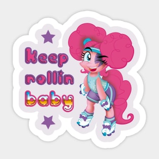 Keep Rollin BB Sticker